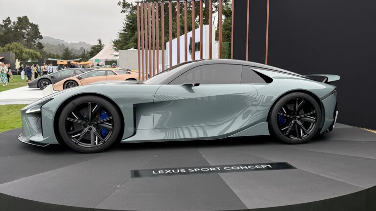 First Look Lexus Sport Concept Revealed at Monterey Car Week 2025