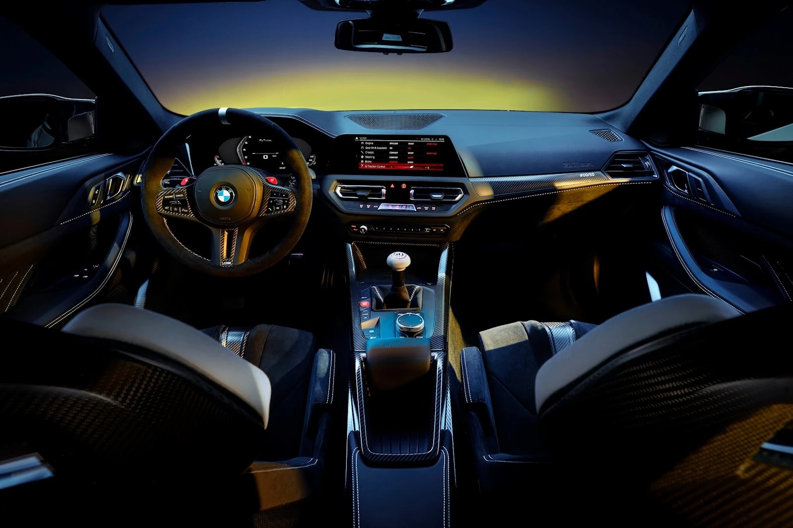 Interior do BMW 3.0-CSL Hommage