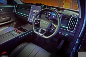 Jaecoo J7 plug-in hybrid interior design 