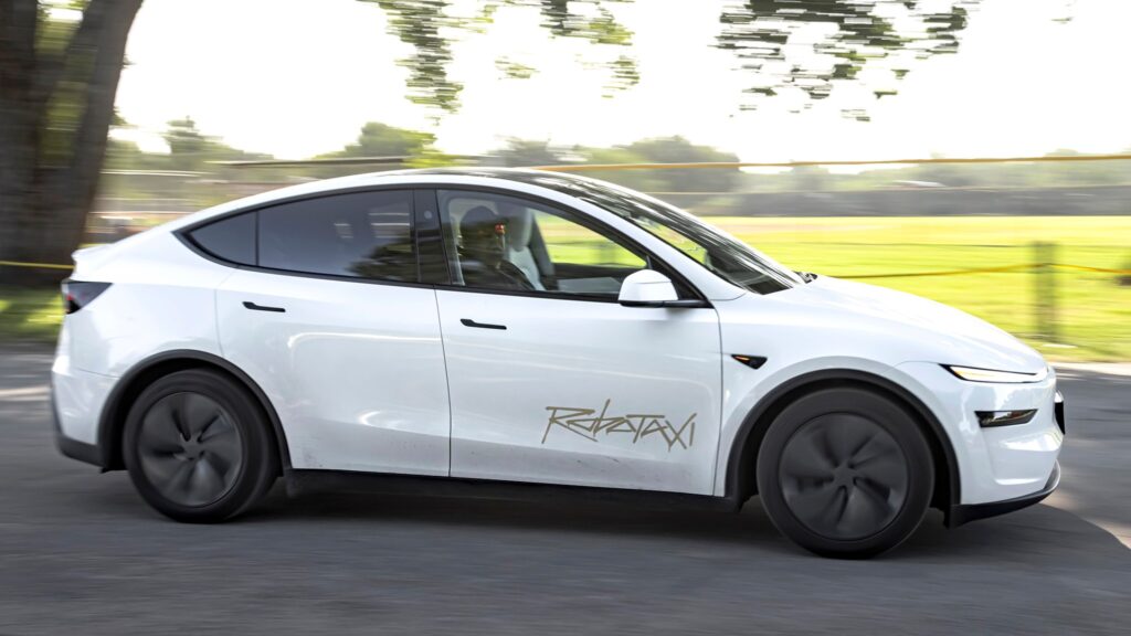 Tesla Model Y Robotaxi