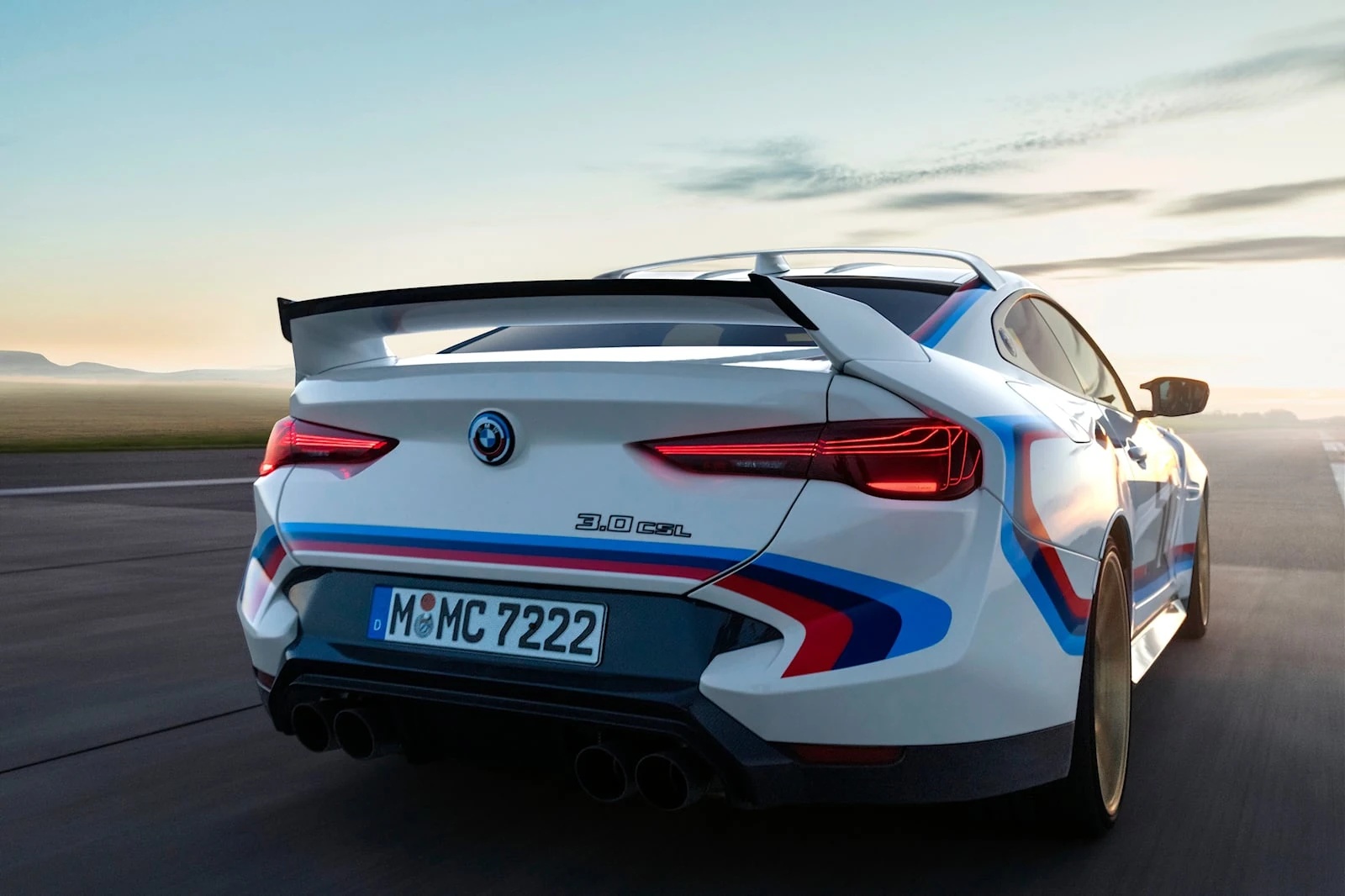 Traseira do BMW 3.0 CSL-Hommage