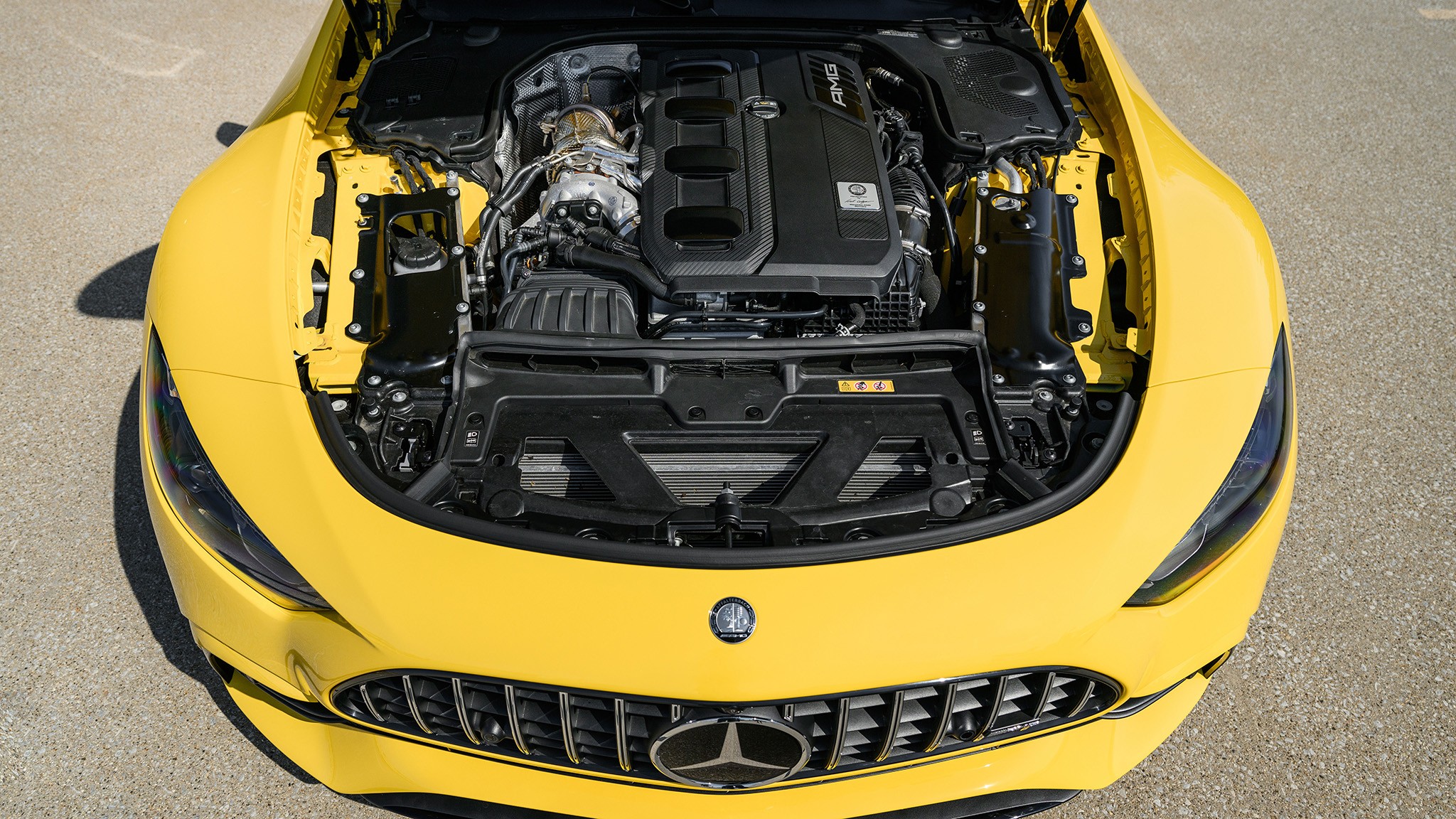Mercedes New V-8