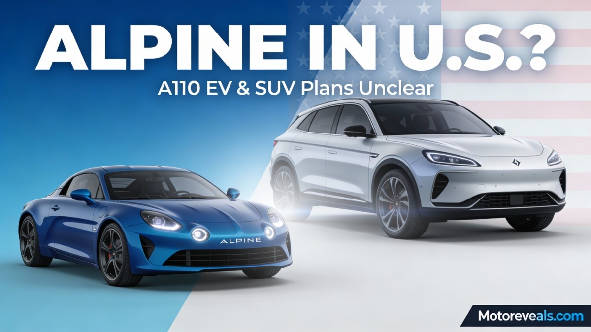Alpine Still Weighing U.S. Entry with A110 EV