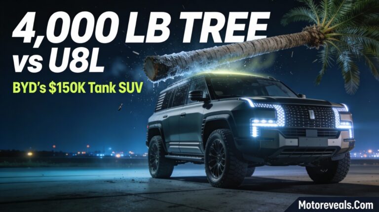 BYD’s Yangwang U8L Survives 4,000‑Pound Palm