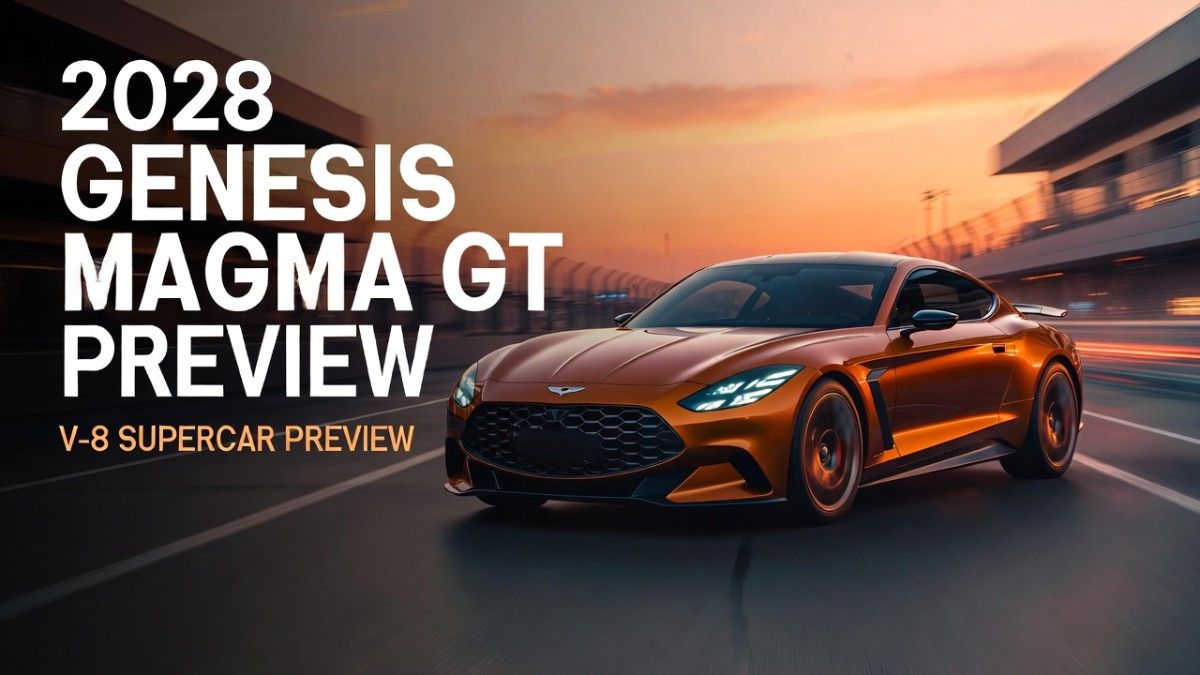 2028 Genesis Magma GT Preview
