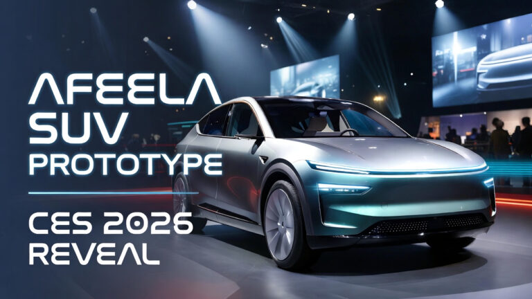 Afeela SUV Prototype at CES 2026