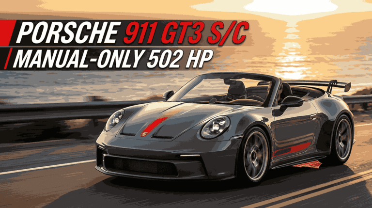 2027 Porsche 911 GT3 SC First Look