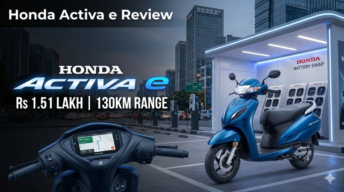 Honda Activa e Review