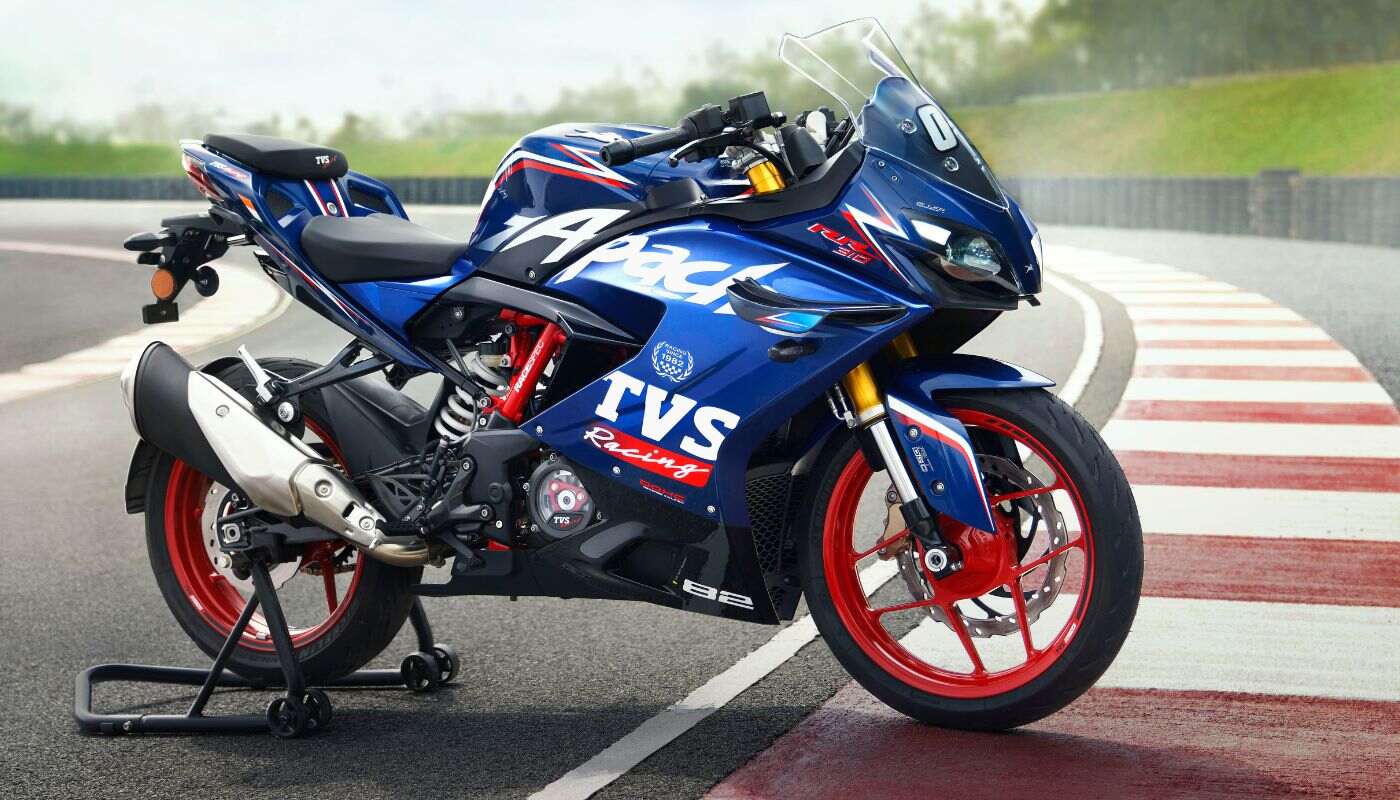 TVS Apache RR450 Twin & BMW 450 (Co-developed)