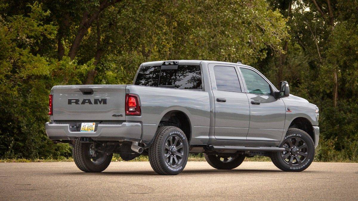 Ram 2500 Black Express and Warlock