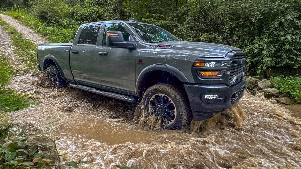 Ram 2500 Black Express and Warlock
